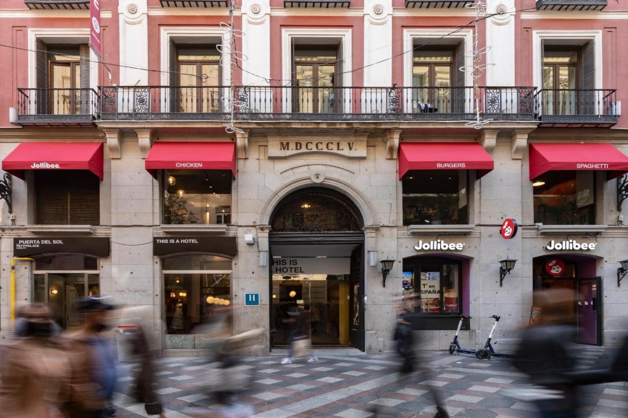 Petit Palace Puerta Del Sol Мадрид Екстер'єр фото